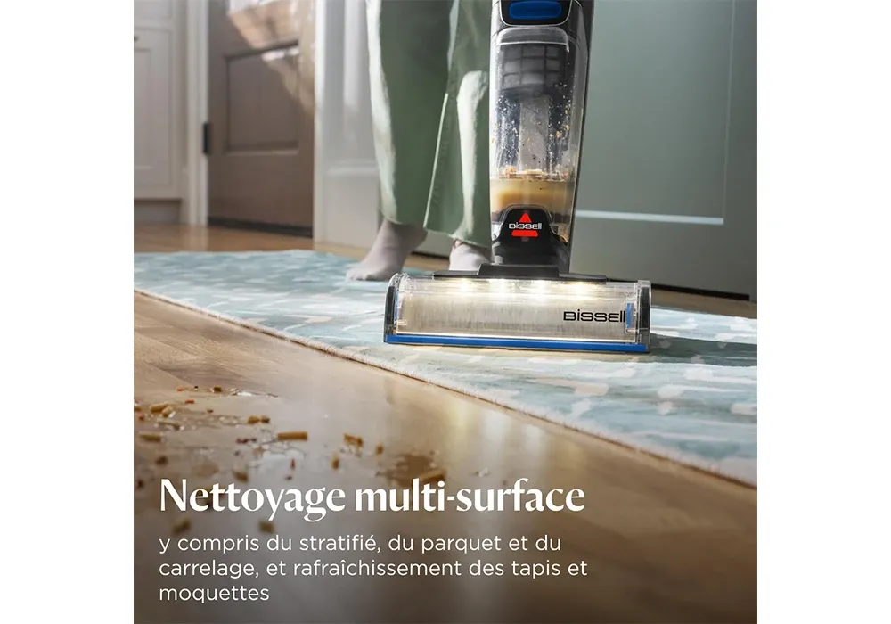 Aspirateur Balai Nettoyeur sans Fil Crosswave of Select Bissell (4007N) – Image 6